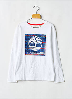 Tricou alb TIMBERLAND băiat