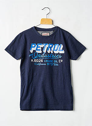 Tricou albastru PETROL INDUSTRIES băiat