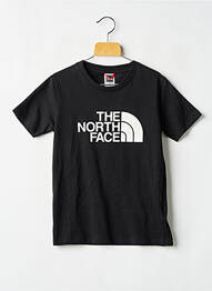 Tricou croială dreaptă mâneci scurte negru THE NORTH FACE garcon
