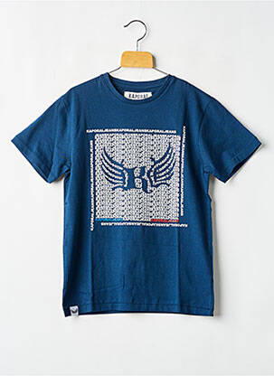 Tricou elasticitate mâneci scurte albastru KAPORAL copil