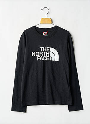 Tricou negru THE NORTH FACE băiat
