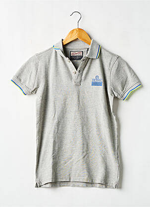 Polo gri PETROL INDUSTRIES băiat