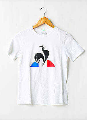 Tricou alb LE COQ SPORTIF băiat