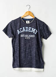 Tricou croială cambrată mâneci scurte albastru GARCIA băiat