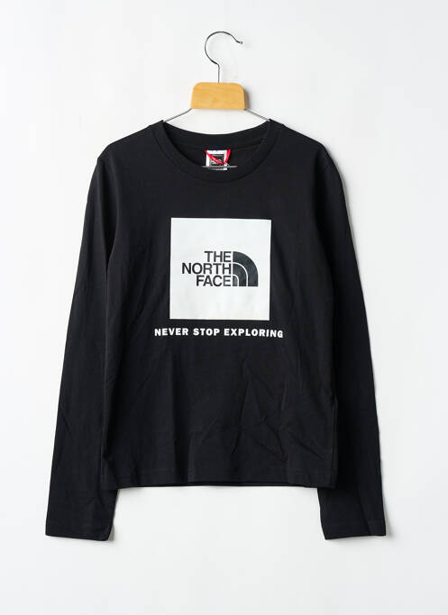 Tricou negru THE NORTH FACE copil