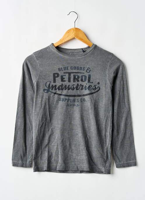 Tricou gri PETROL INDUSTRIES băiat