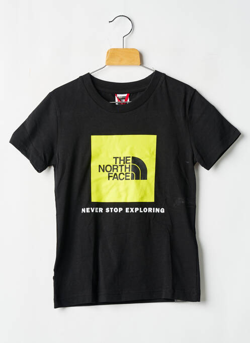 Tricou negru THE NORTH FACE băiat