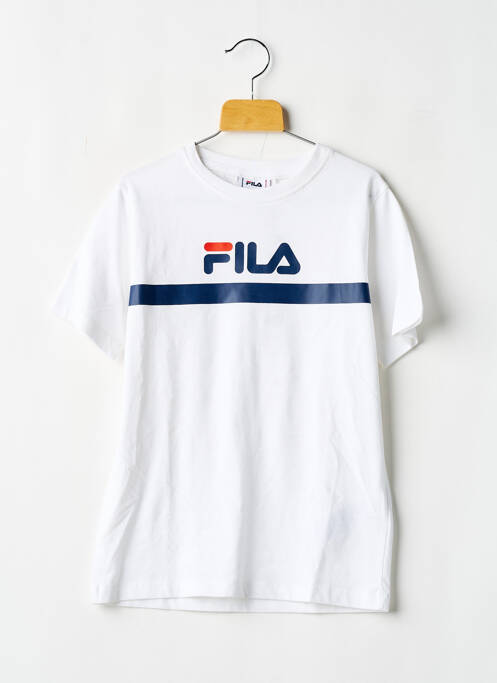 Tricou alb FILA băiat