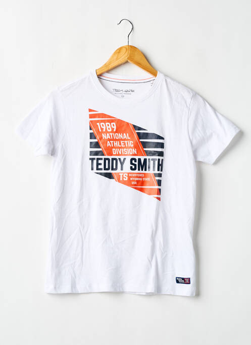 Tricou alb TEDDY SMITH băiat