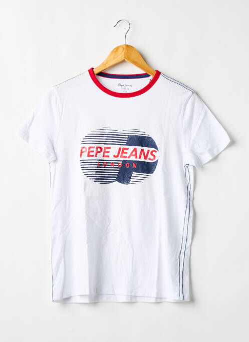 Tricou alb PEPE JEANS băiat