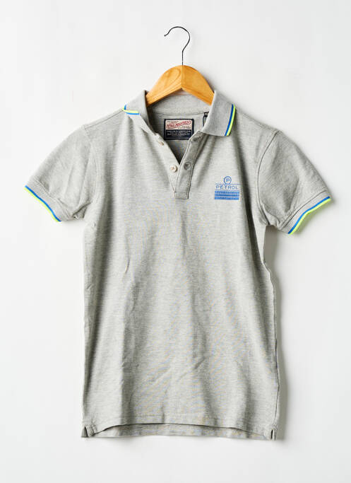 Polo gri PETROL INDUSTRIES băiat