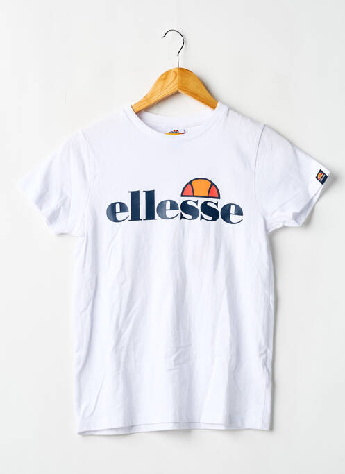 Tricou alb ELLESSE băiat