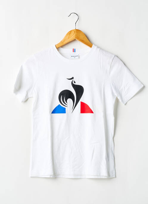 Tricou alb LE COQ SPORTIF băiat