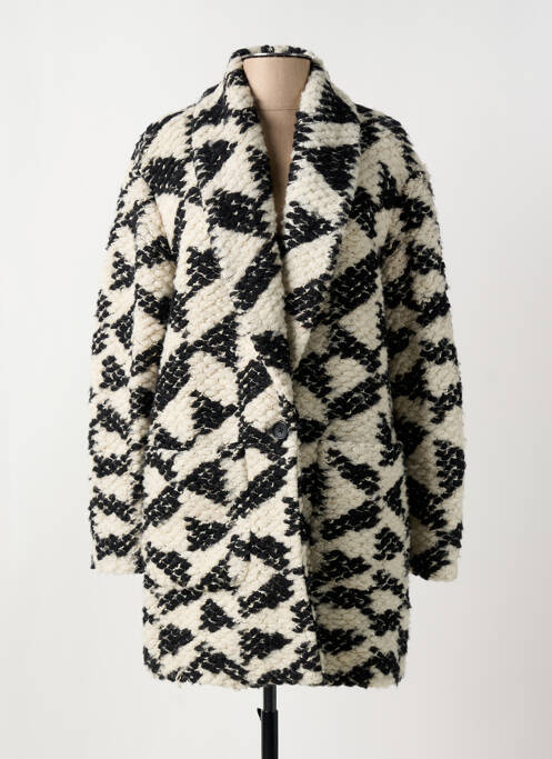 Palton lung negru MAISON SCOTCH femeie