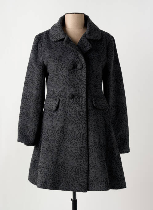 Palton scurt gri MOLLY BRACKEN femeie