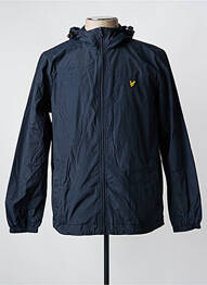 Jachetă vânt buzunare cu glugă albastru LYLE & SCOTT bărbat
