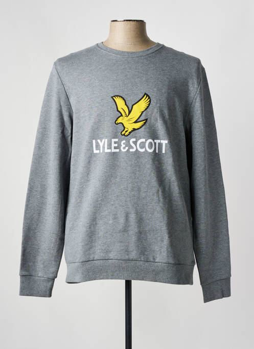 Hanorac gri LYLE & SCOTT bărbat