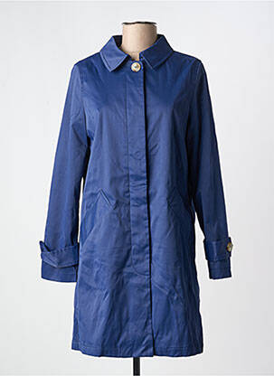 Palton lung albastru O.P.D.V (ON PARLE DE VOUS) femeie