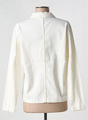 Jachete casual croială dreaptă alb KNOWLEDGE COTTON APPAREL femeie