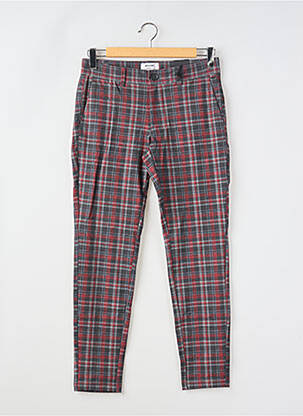 Pantalon chino roșu ONLY&SONS bărbat