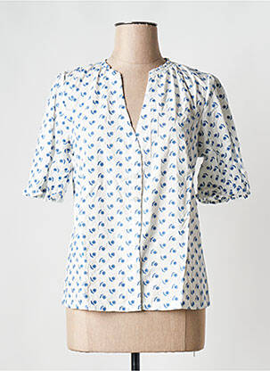 Top albastru GRACE & MILA femeie