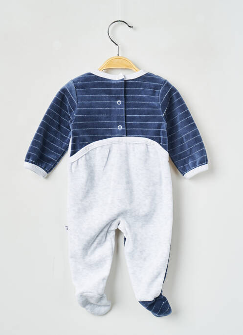 Salopetă de dormit albastru ABSORBA fată