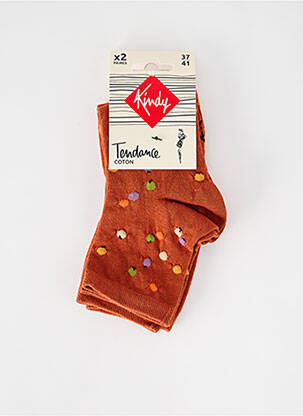 Șosete maro KINDY femeie