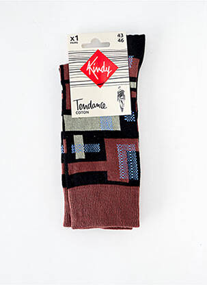 Șosete maro KINDY bărbat