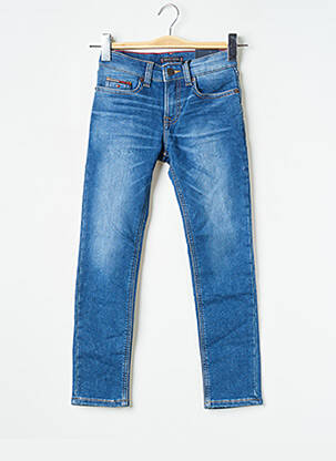 Blugi skinny albastru TOMMY HILFIGER băiat
