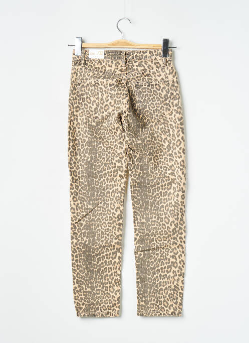 Blugi cu croială slim maro MANGO femeie