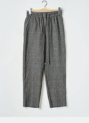 Pantalon drept gri MANGO femeie