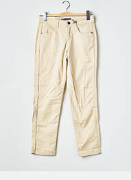 Pantalon slim bej STREET ONE femme