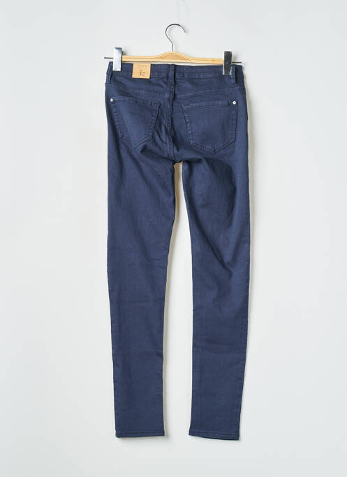 Blugi cu croială slim albastru MANGO femeie