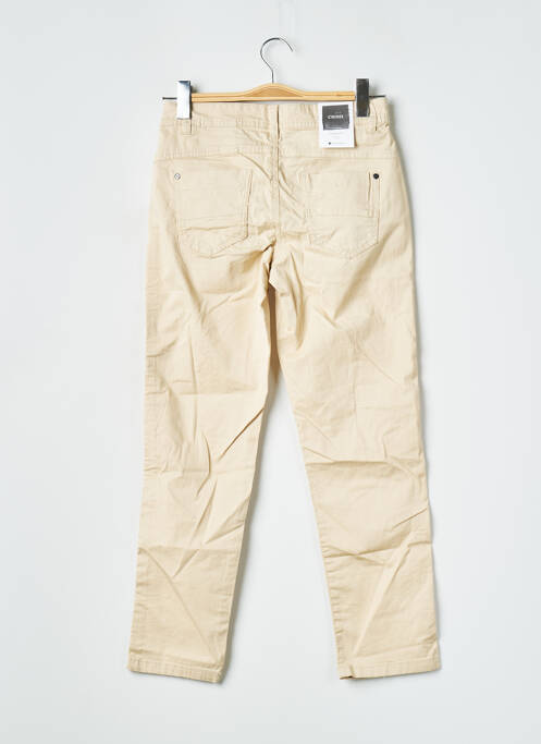 Pantalon slim bej STREET ONE femeie