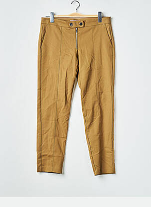 Pantalon slim maro MANGO femeie