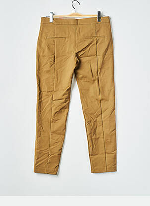 Pantalon slim maro MANGO femeie