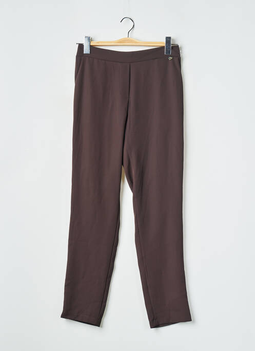 Pantalon slim maro AMELIE & AMELIE femeie