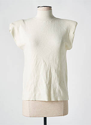 Tricou bej VILA femeie