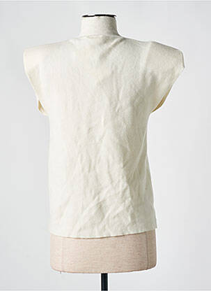 Tricou bej VILA femeie