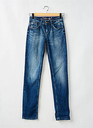 Blugi cu croială dreaptă albastru TOM TAILOR femeie