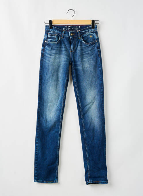 Blugi cu croială dreaptă albastru TOM TAILOR femeie