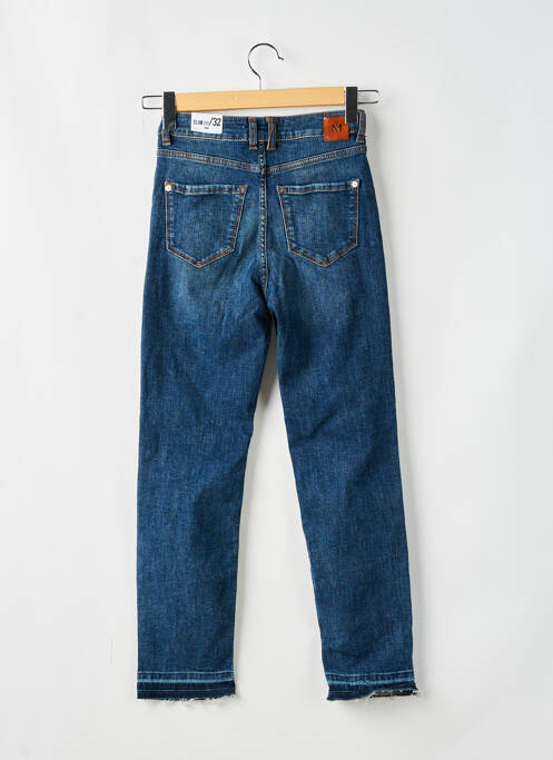 Blugi cu croială slim albastru MANGO femme