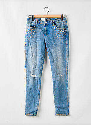 Blugi skinny albastru GUESS femeie