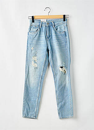 Blugi cu croială slim albastru PEPE femeie