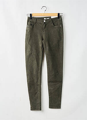 Blugi skinny verde MORGAN femeie