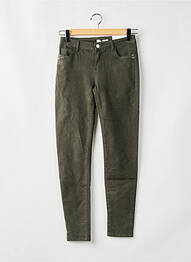 Blugi skinny verde MORGAN femme