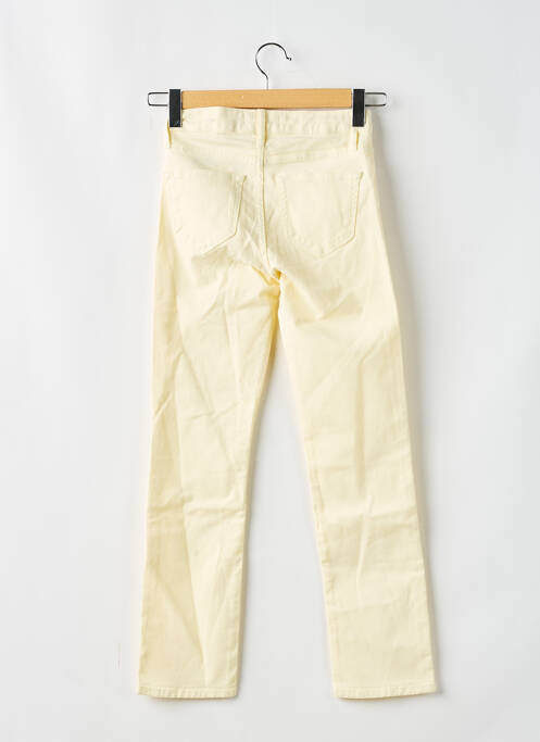 Blugi cu croială dreaptă galben MANGO femeie