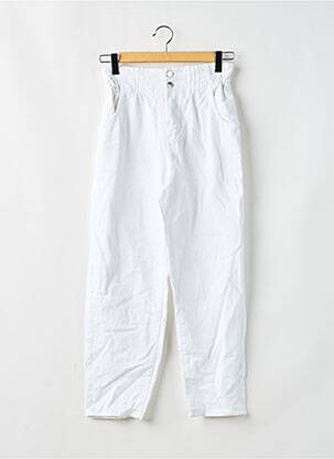 Blugi croială Mom alb KOCCA femeie