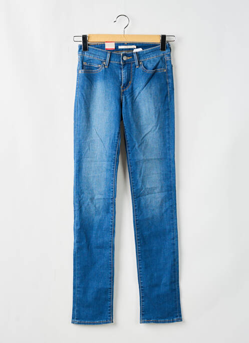 Blugi cu croială slim albastru LEVIS femeie