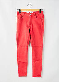 Blugi skinny roșu ONLY femeie